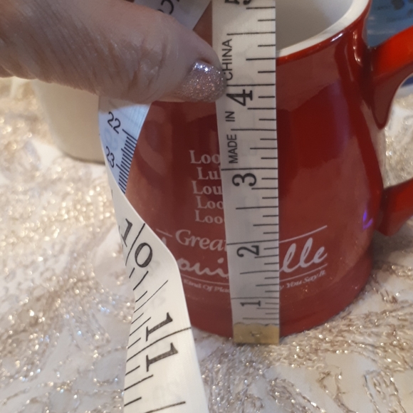 red ceramic Louisville mug - Picture 8 of 8